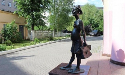 Минский памятник Веселый Вася